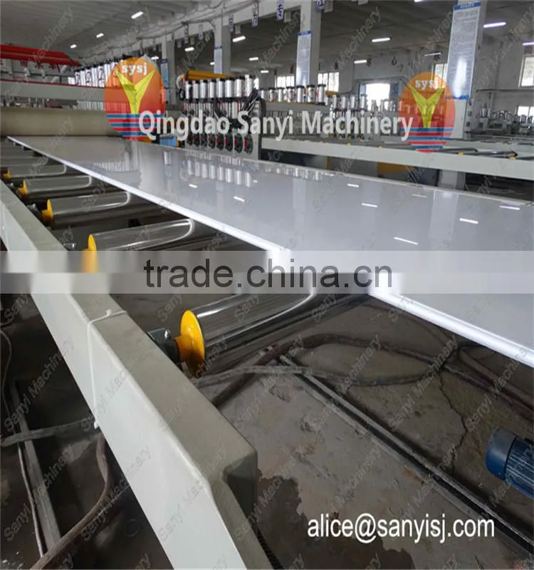PVC crust foam board making machine SJ80/156