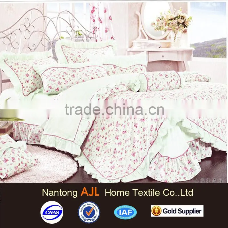 2015 100% cotton Korea new product printed hometextile fabrics