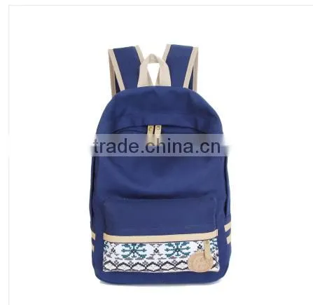 custom backpack colorful travel casual canvas backpack bag