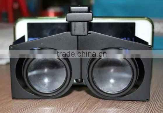 2016 New Foldable 3D VR Fold Mini Portable 3D VR Glasses Cheap 3D Virtual Reality Glasses Folding VR fold Support 4~6inch Phones