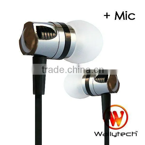 Wallytech Earphone With Mic and Remote