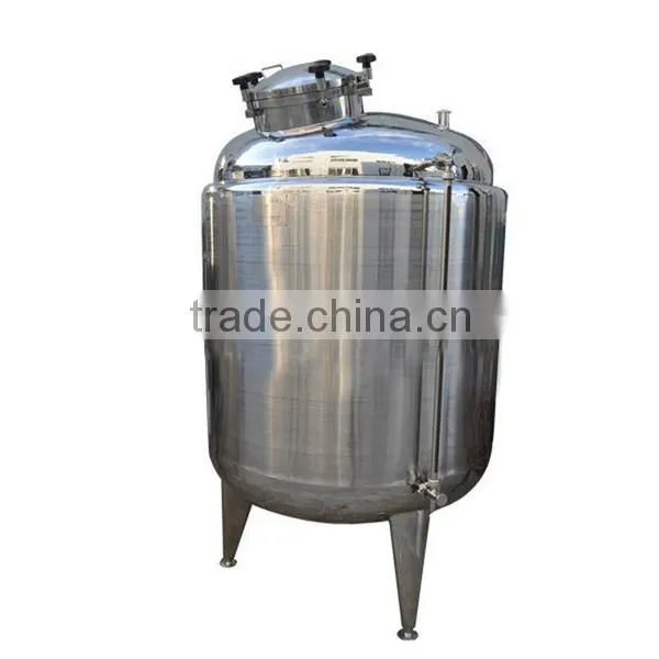 Vertical or horzontal oil crude storage tank with heating
