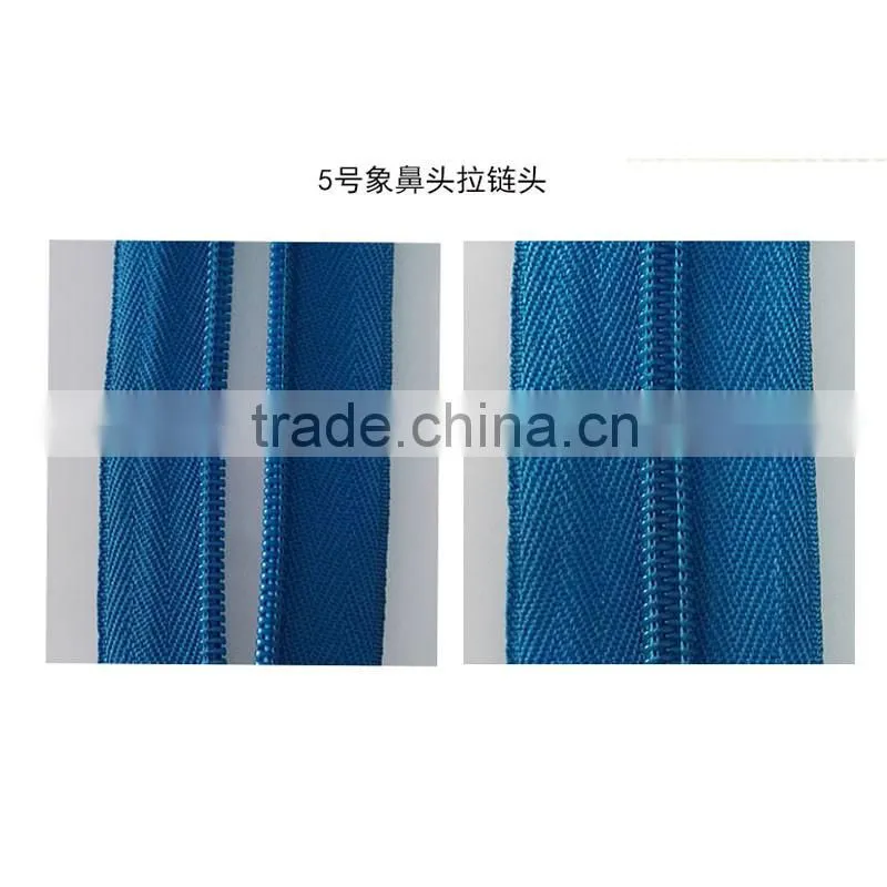 Accessory Holesale Corn Teetle Shiny Gold Metal Zipper For Luggage Bags