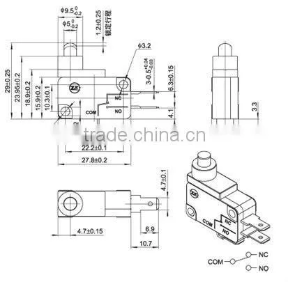 Micro Switch KW 11-7