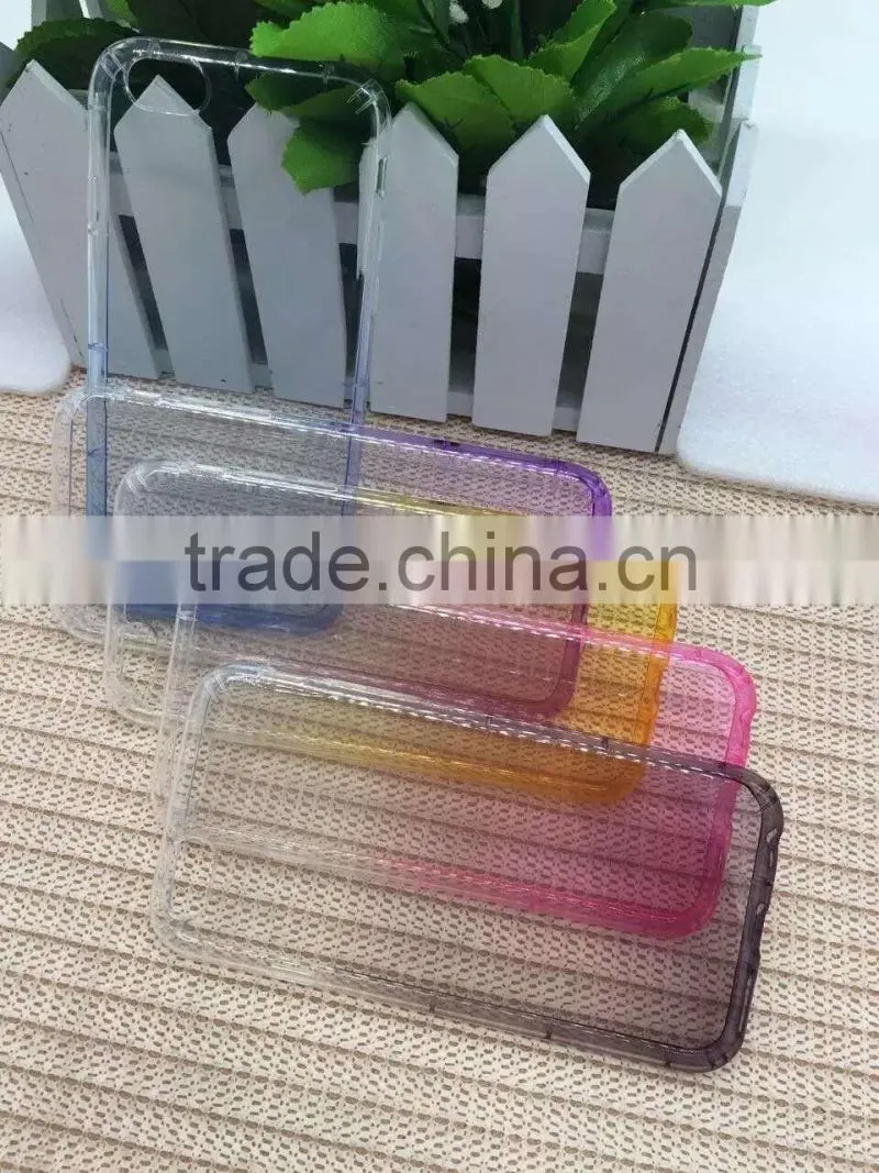 High quality colorful gradient tpu material shockproof case for iphone