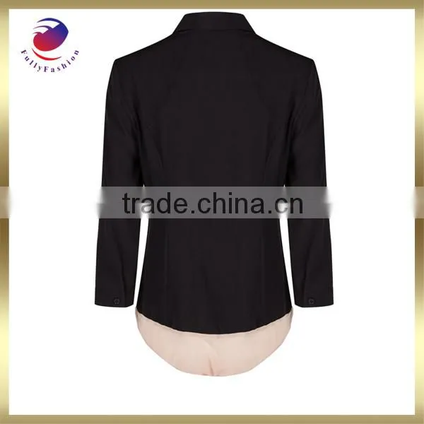 Women's joining together 7 minutes of sleeve shirt