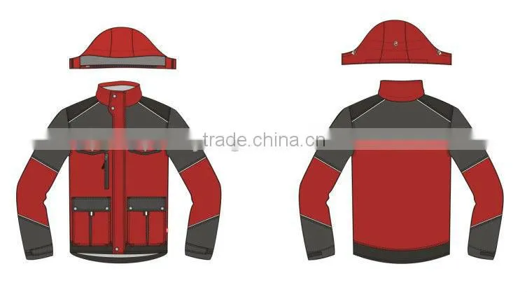 Top brands name men winter jacket workwear(LWM2209AB)