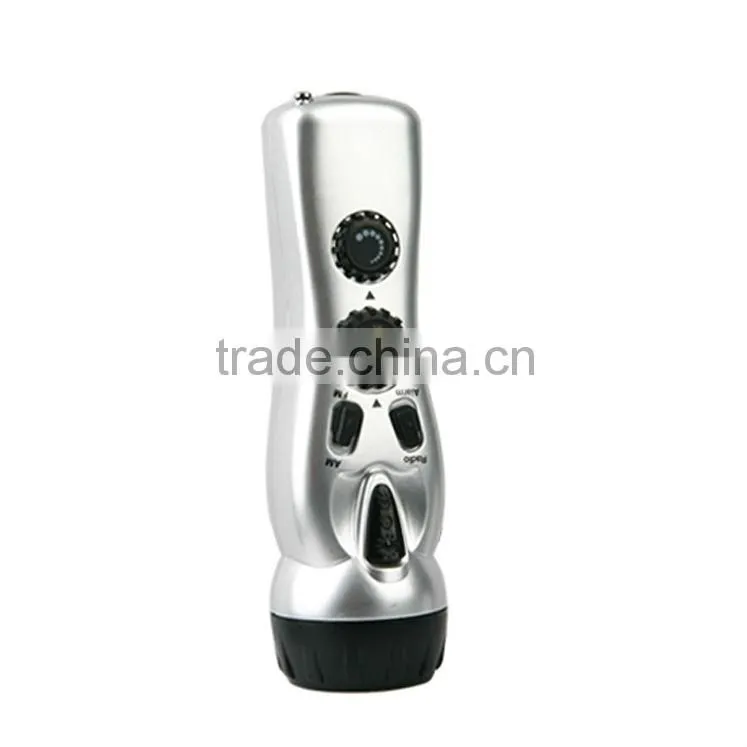 Hand Crank FM&AM radio with flashlight torch