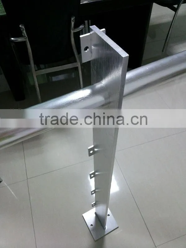 anodizing aluminium staircase railing stair handrail