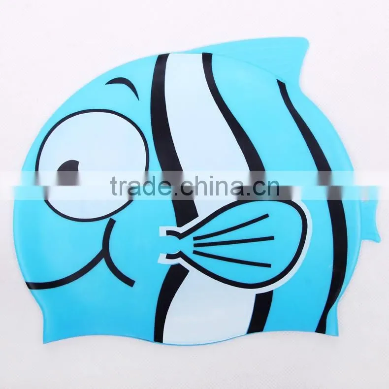 Printing Factory Price Design Your Own Swim Cap for Promotion High Quality Soft Swim Caps Silicon Swim Cap Promotional