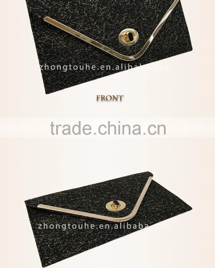 ladies best sell vogue evening pvc envelop clutch bag