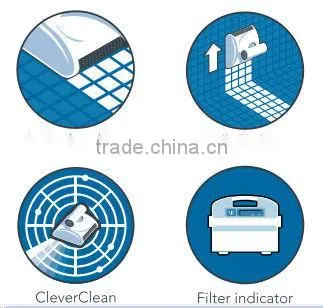 Powerful robotic automatic pool cleaner