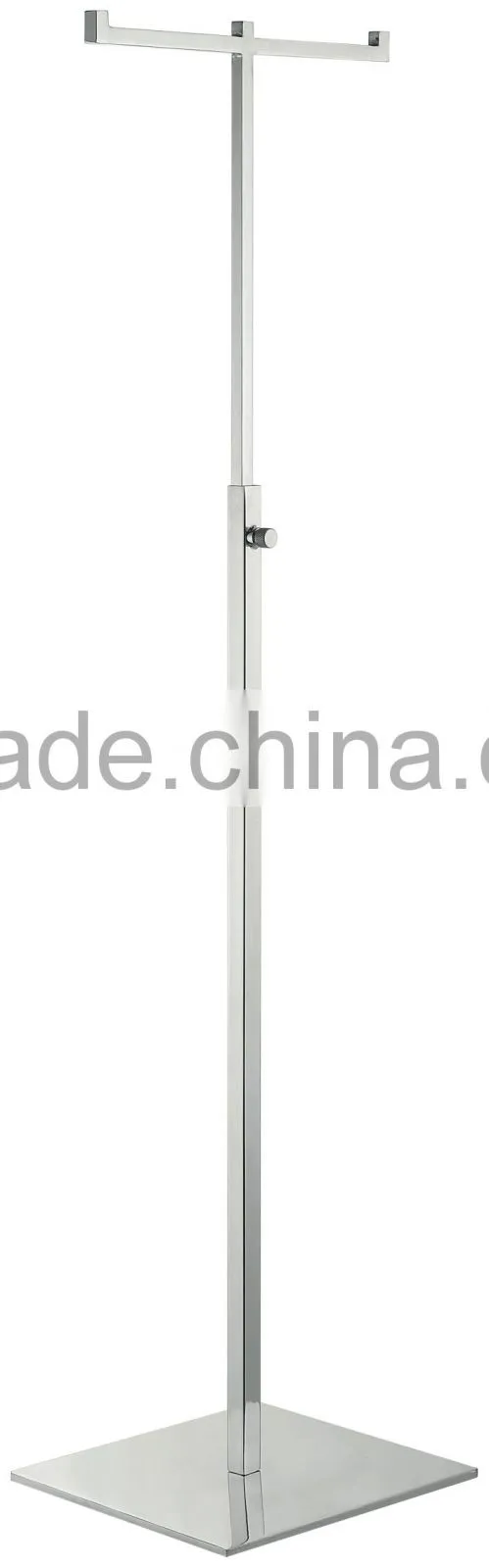 Metal Material Floor Standing Bag Display Rack