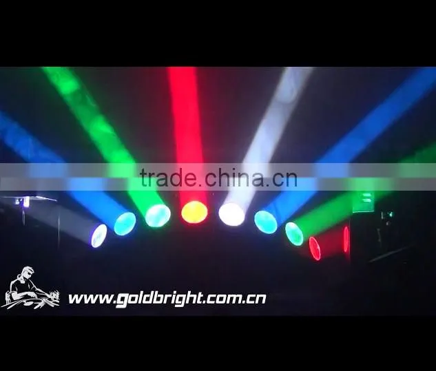 Splitter stage effect equipment moon effect 2 red 2 blue 2 green 2 white 5w led dj effect lights