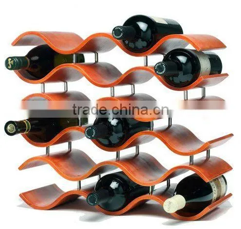unique wine display stand