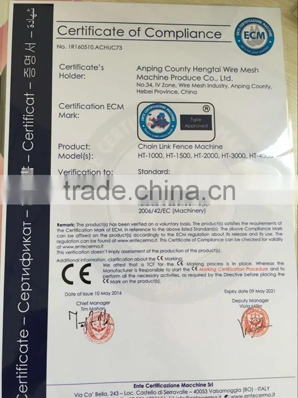 Automatic Welded Wire Mesh Machine For PVC Coated Wire Mesh ISO9001&CE Factory