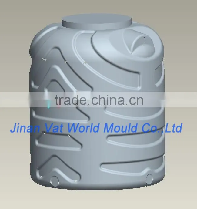 Plastic huge water container blow mould