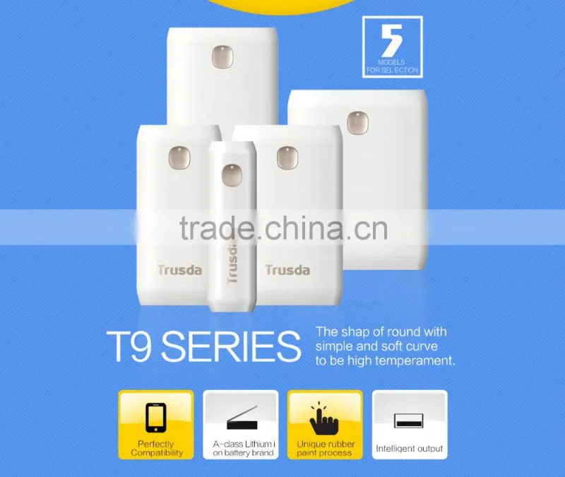 New dual output mobile phone power bank 4400mah/5200mAh for I7