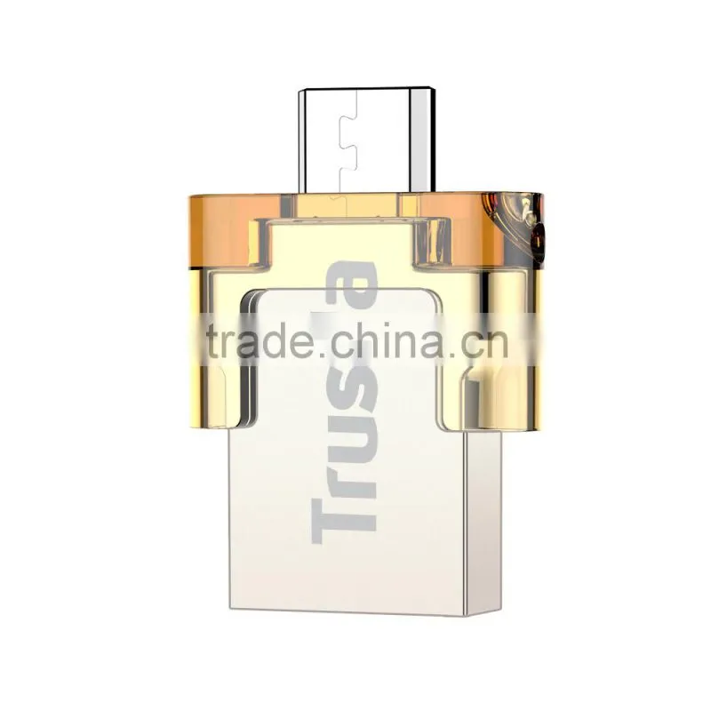 New fashion OTG USB2.0 flash drive 16G 32G 64G pen drive