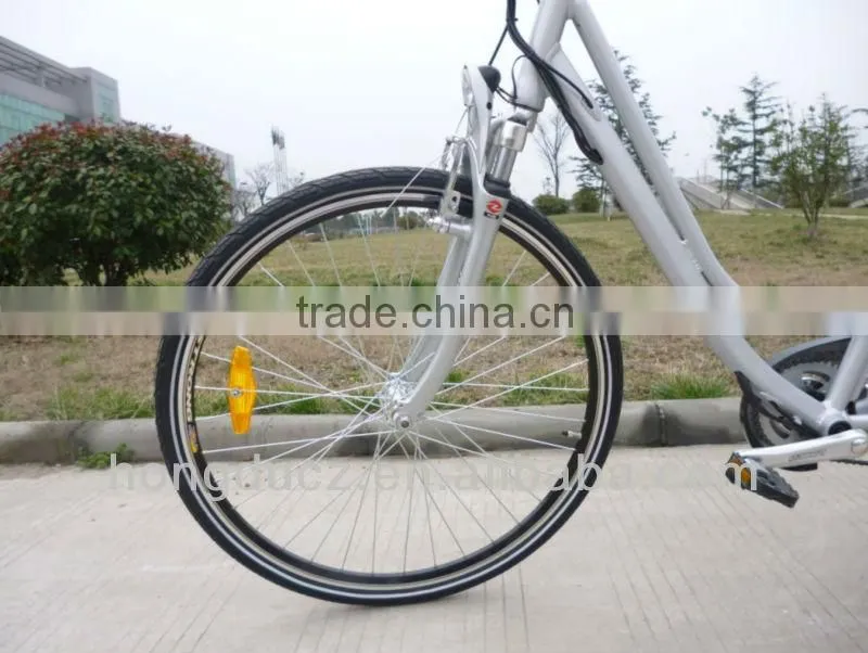 28 inch wheel electrical bicycle with battery