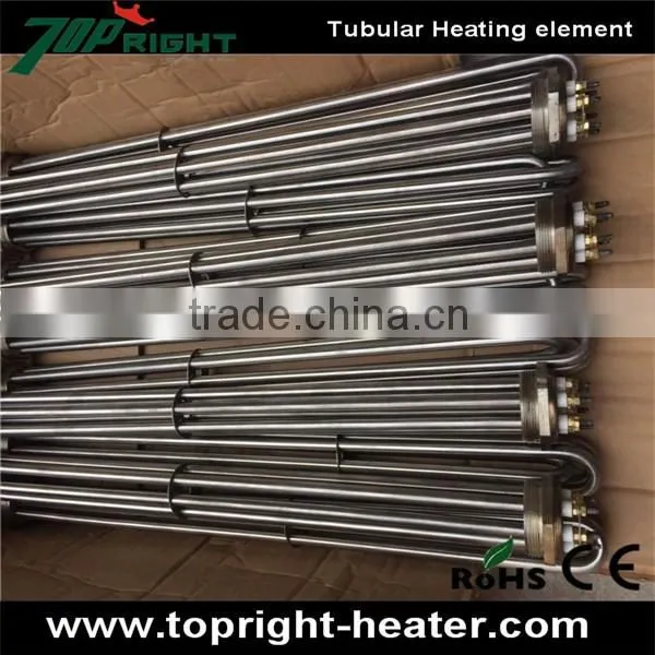 hex flange electric immersion tubular heater for electric water heater 240v 9250w