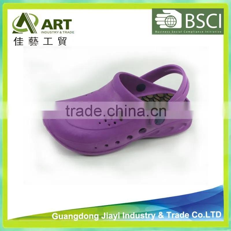 Men EVA Garden Clog Shoes Solid Color Massage Slipper