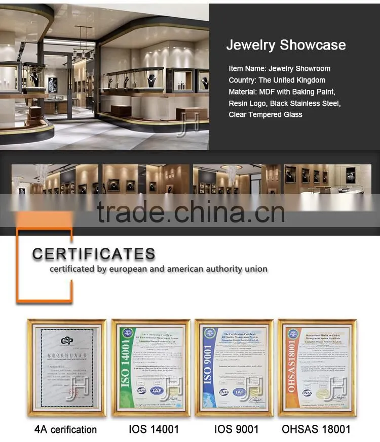 Creative Design 3D Rendering Jewellery Shop Interior Design