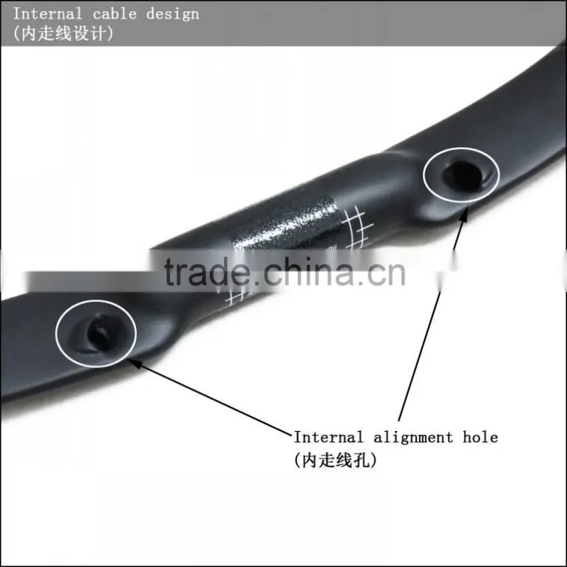Racing breaking wind XINSHUN full carbon fiber road bike bicycle handlebar bend the car to bicycle accessories HT-12