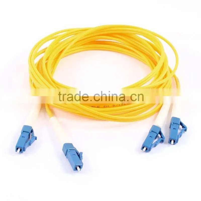 LC/UPC Singlemode simplex 2.0mm outdoor fiber optic patch cord,simplex singlemode lc optical fiber patch cord