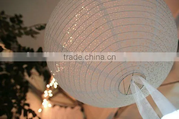 Eco-friendly and cheapest price muti-colorful plastic hanging paper lantern