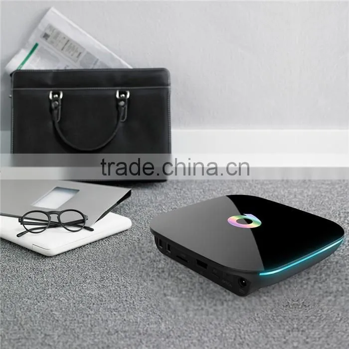 Latest Q BOX Android TV BOX 4K S905 Quad Core RAM 2GB ROM 16GB BT KODI 16.0 Smart Tv Box Android 5.1