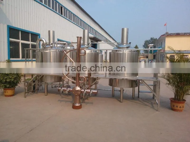 1000l automatic beer brewing equipment for sale