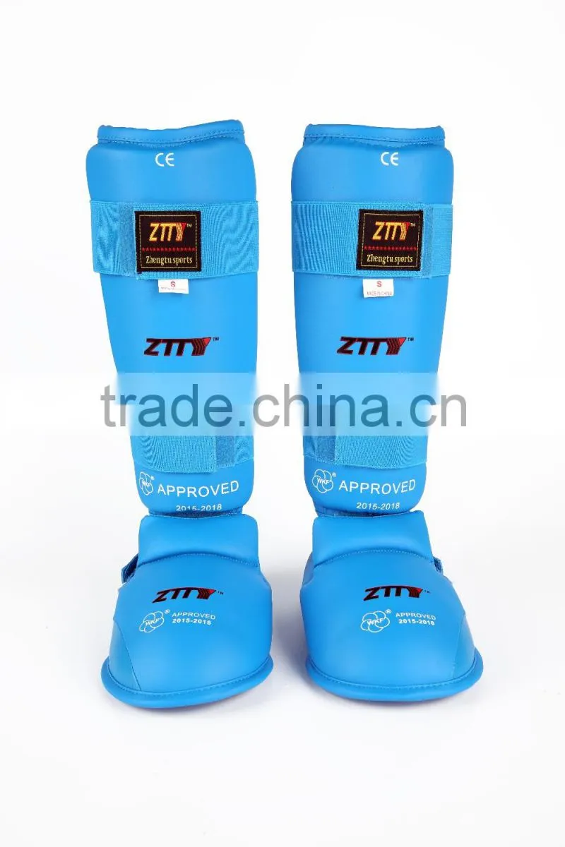2016 new design product Karate mesh shin and instep leg guard,Karate Protective Gear