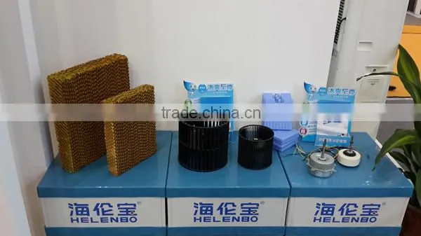 Tempered glass cover water air conditioner