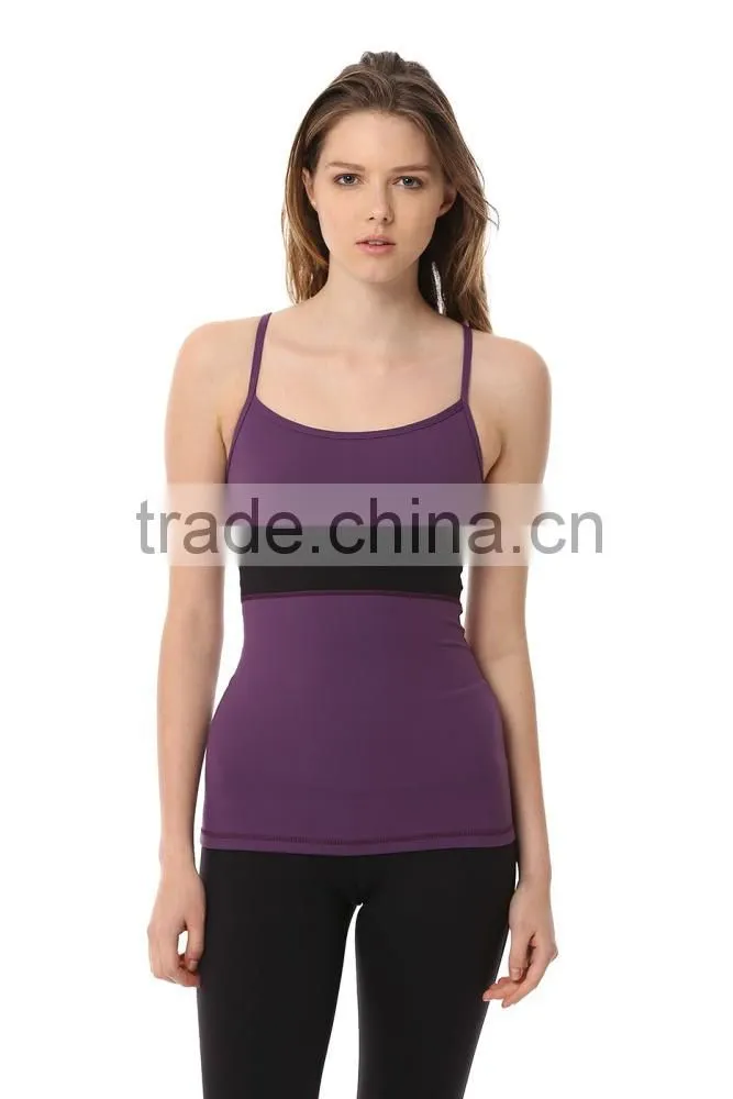 Ladies's Yoga Wear Slim Fit Sexy Jersey Women Fashion Lounge Tank