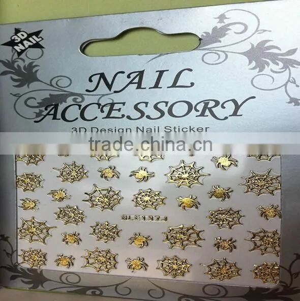 DIY custom self-adhesive metal sticker for mobile phone
