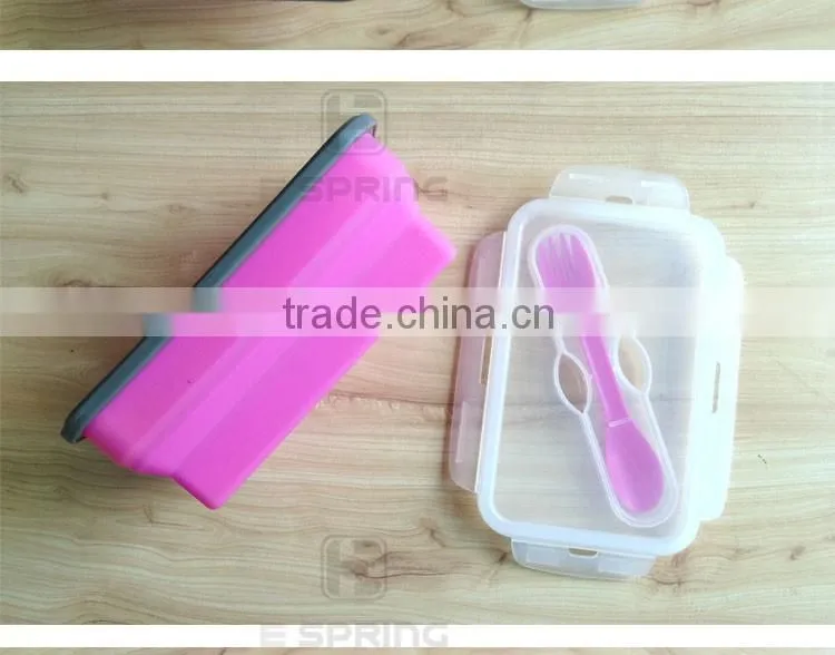 Collapsible Container Camping Silicone Food Storage Containers