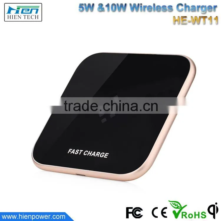 quick phone charger station QI Wireless Charging pad for iphone 6