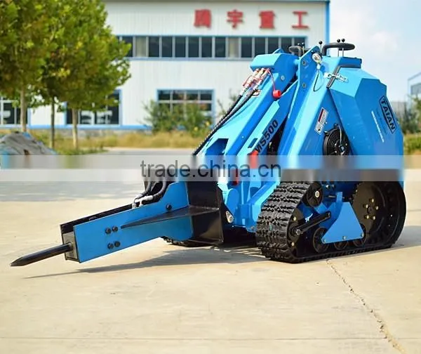 mini loader MS500 Mini Skid Steer Loader with Attachments