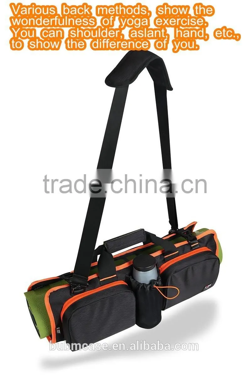BUBM Custom yoga bag with zipper, yoga mat bag, yoga duffel bag, yoga tote bag