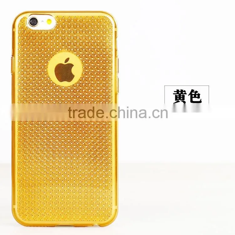 2016 New arrival luxury bling glitter shining soft tpu cases for iphone 6