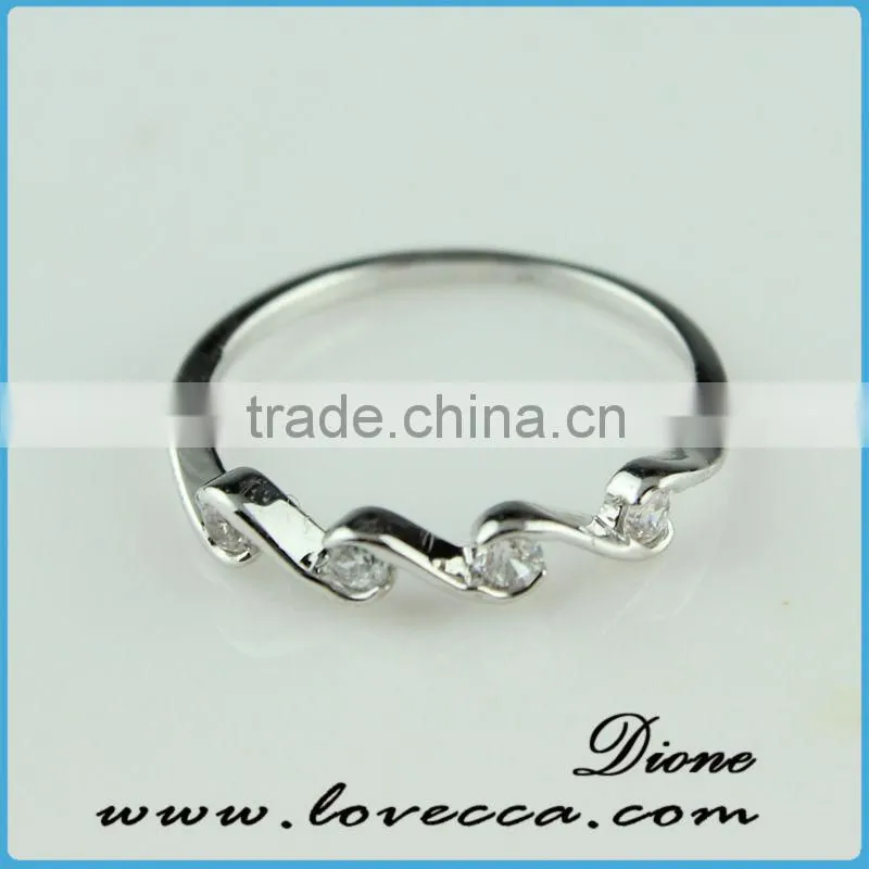 open style silver ring wholesale for women fashion jewelry