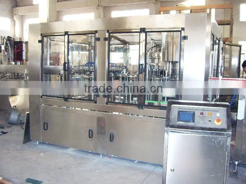 bottle washing filling capping machine