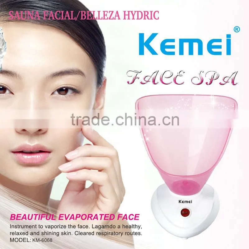 Kemei Facial aroma sauna device steam machine cleaner face equipment Face Spa Sauna