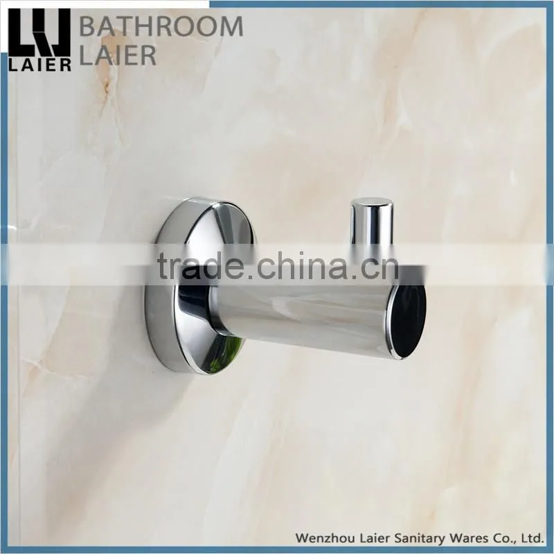 11935 hot sell hotel equipment bathroom accessory set wall mount robe hook