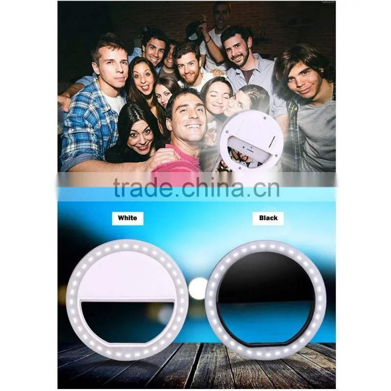 selfie ring light,Portable smartphone selfie mini LED flash, selfie light for all of mobile