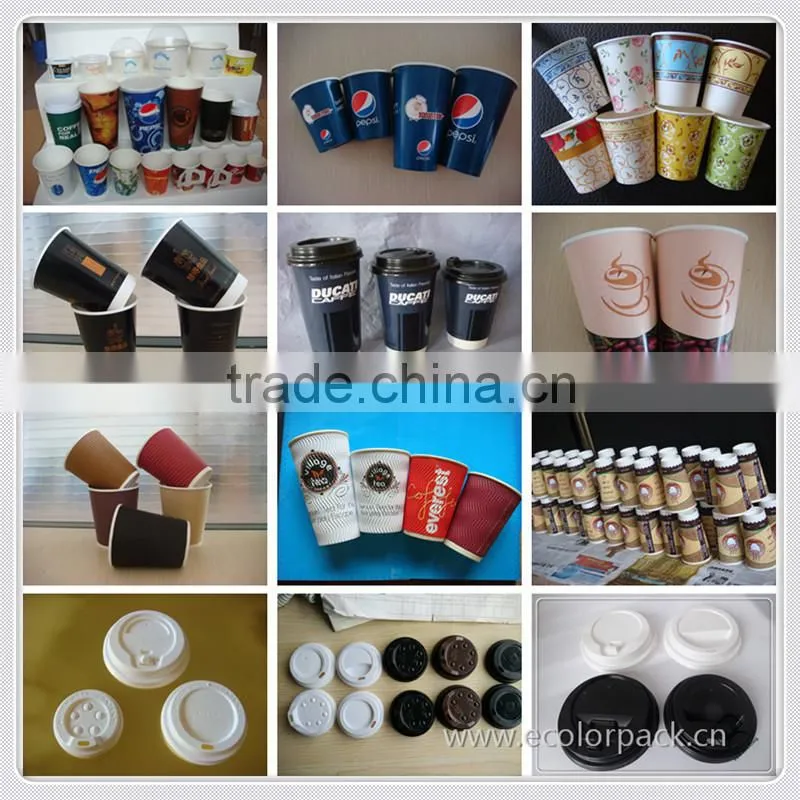 Custom LogoTake Away Coffee Cup Holder Plastic Bag