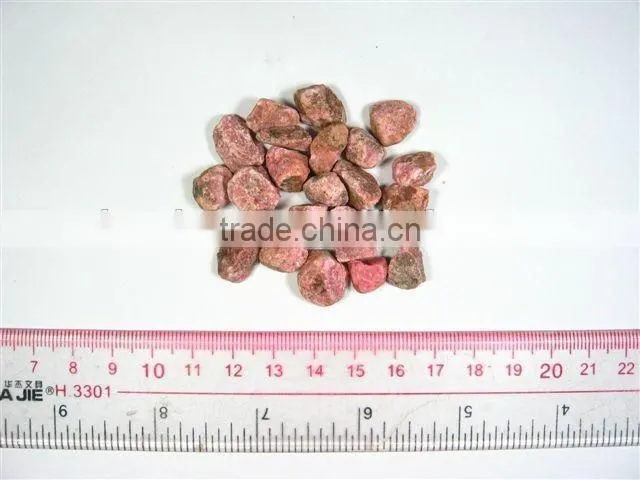 rhodonite rough stone specimen