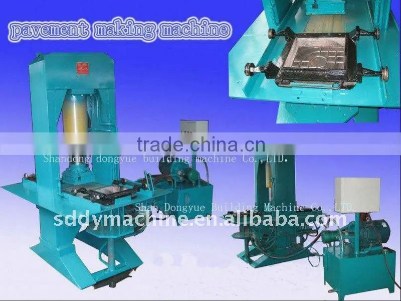 DY150TB ecological press for paver forming production
