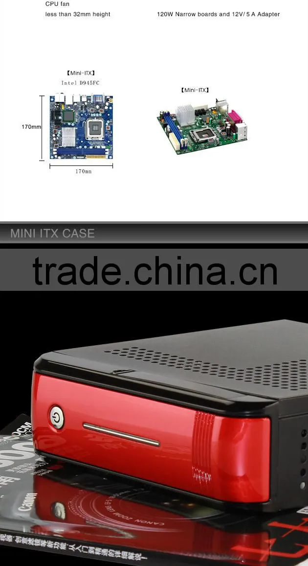 Mini PC Case for Mini ITX motherboard